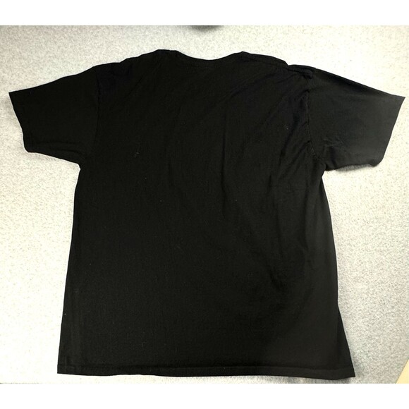 Vans T Shirt Mens XXL Black Short Sleeve Crew Neck Logo Skate Streetwear - Picture 3 of 11